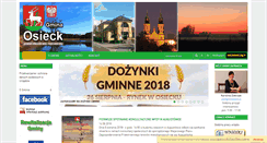Desktop Screenshot of osieck.pl