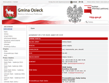 Tablet Screenshot of bip.osieck.pl